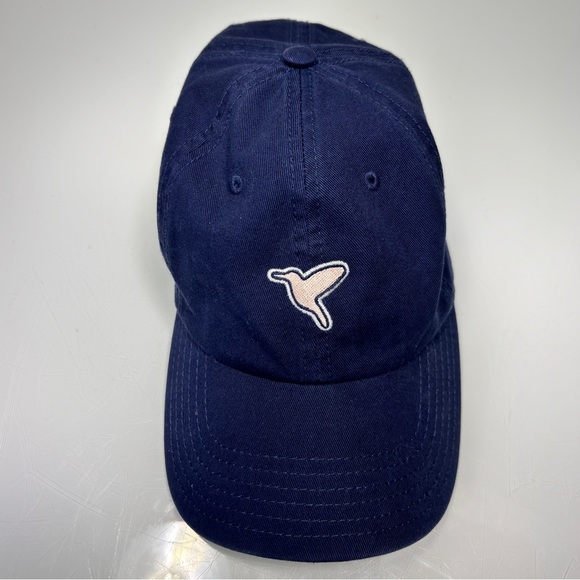 Birddogs Free the Bird Hat Baseball Cap Navy Blue Blush Pink - Picture 2 of 11